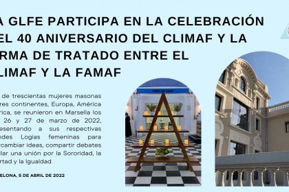 La GLFE participa en la celebración del 40 Aniversario del CLIMAF y la firma del Tratado entre el CLIMAF y la FAMAF