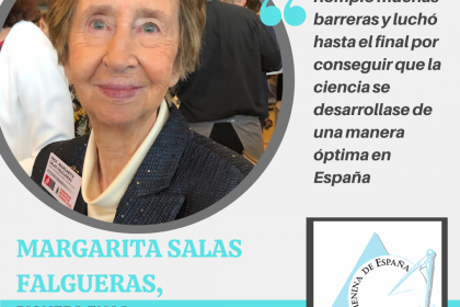 Margarita Salas Falgueras, pionera en la investigación de la biología molecular